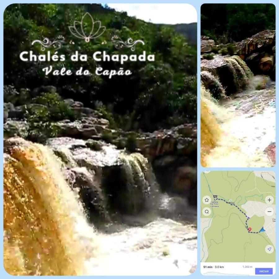 帕尔梅拉斯Chales Da Chapada - Vale Do Capao别墅 外观 照片